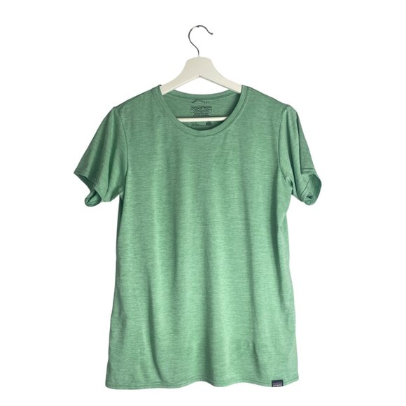 Patagonia Tops - Patagonia Women's Green Cap Cool Daily Shirt Size Medium